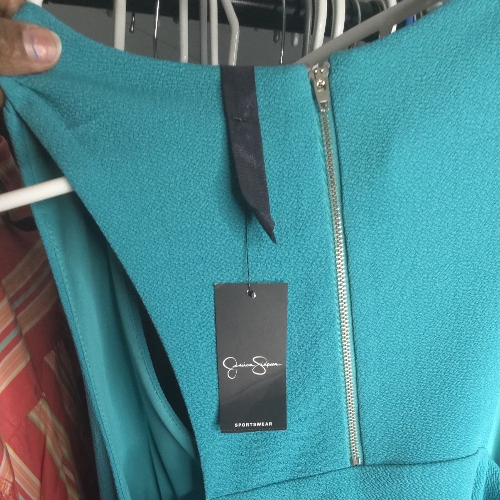 Jessica Simpson Teal Blouse